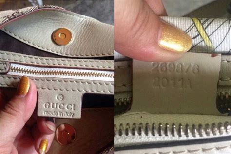 gucci bag real vs fake|check gucci serial number.